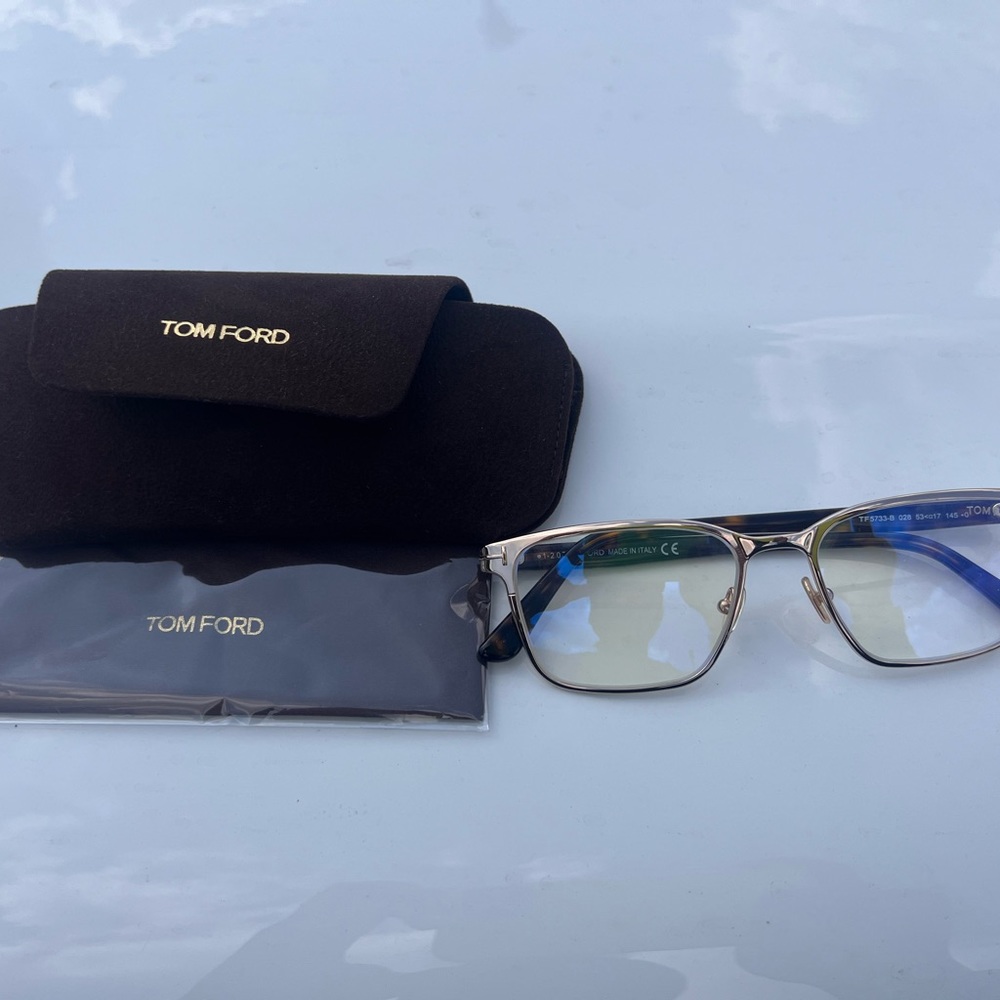 Tom Ford Glasses (55mm optical lens) unisex